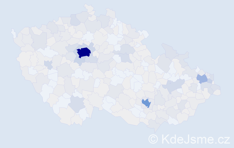 Jméno: 'Sofia', počet výskytů 1004 v celé ČR