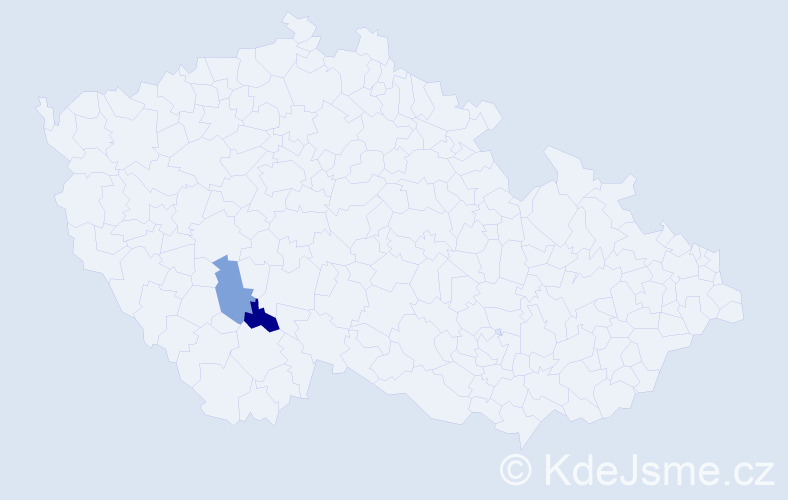 Jméno: 'Sofie Simona', počet výskytů 2 v celé ČR