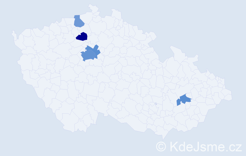 Jméno: 'Erol', počet výskytů 12 v celé ČR
