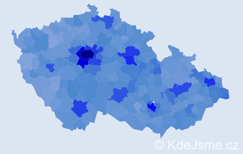 Jméno: 'Filip', počet výskytů 43916 v celé ČR