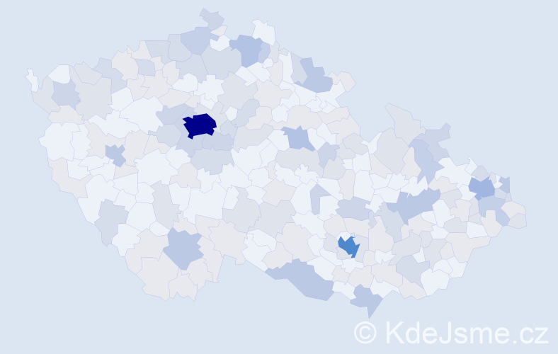 Jméno: 'Lena', počet výskytů 361 v celé ČR