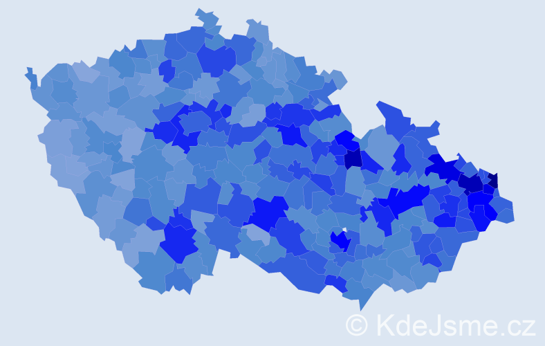 Jméno: 'Nela', počet výskytů 13835 v celé ČR