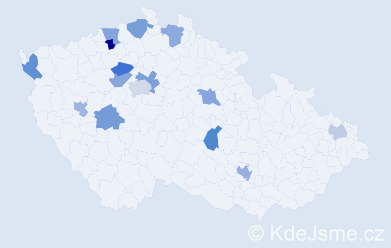 Jméno: 'Cao Cuong', počet výskytů 17 v celé ČR