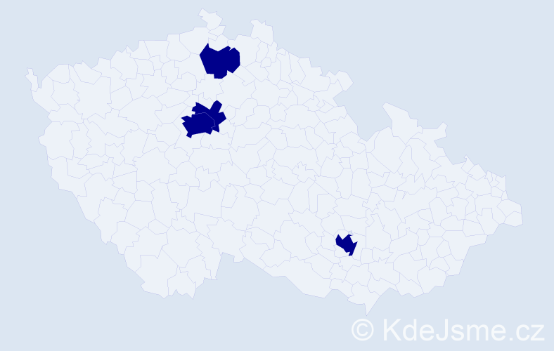 Jméno: 'Jakub Richard', počet výskytů 4 v celé ČR