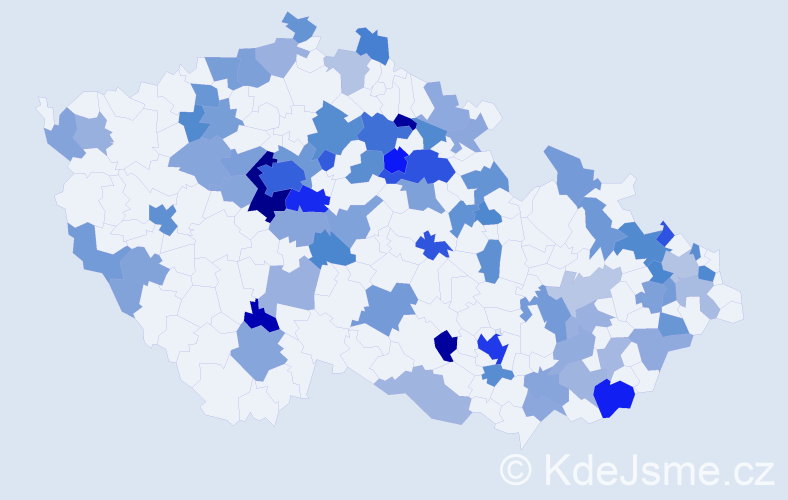 Jméno: 'Sofie Anna', počet výskytů 144 v celé ČR