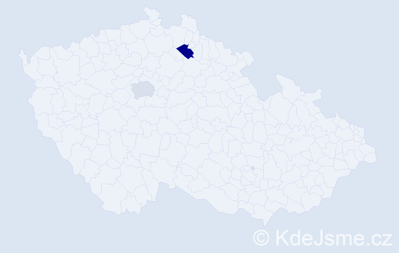 Jméno: 'Suada', počet výskytů 2 v celé ČR