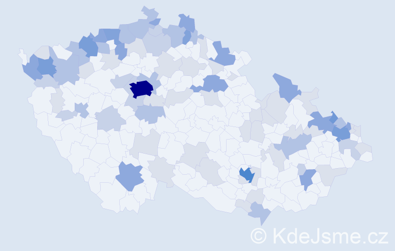 Jméno: 'Edith', počet výskytů 224 v celé ČR