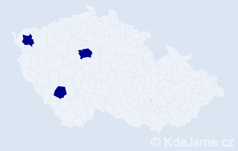 Jméno: 'Jan Matyas', počet výskytů 3 v celé ČR