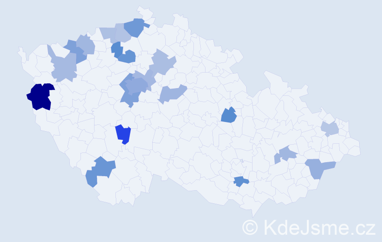 Jméno: 'Thu Trang', počet výskytů 36 v celé ČR