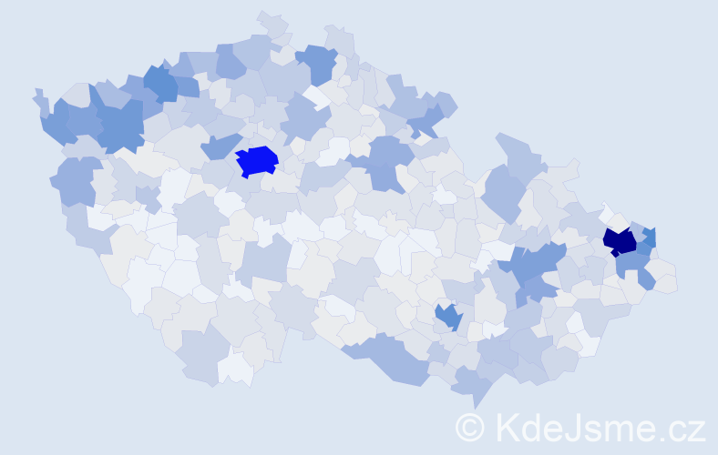 Jméno: 'Alžbeta', počet výskytů 1346 v celé ČR