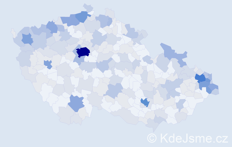 Jméno: 'Leon', počet výskytů 575 v celé ČR