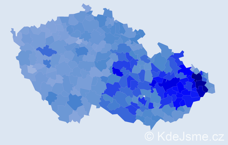 Jméno: 'Jaromír', počet výskytů 30984 v celé ČR