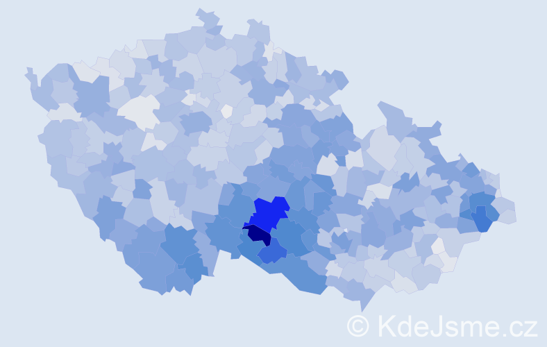 Jméno: 'Bohumír', počet výskytů 4098 v celé ČR