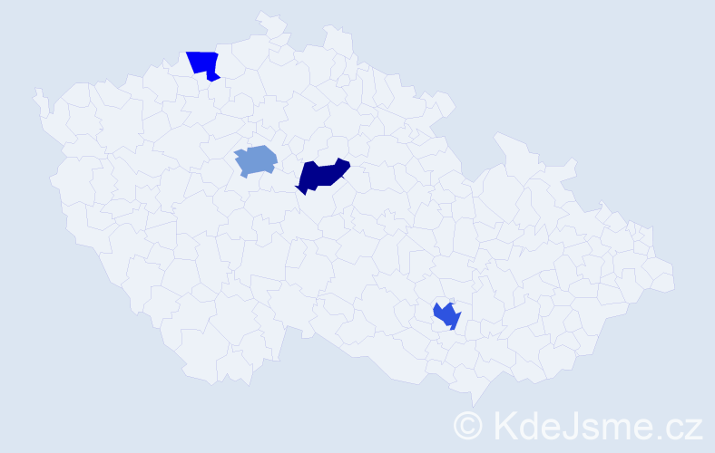 Jméno: 'Sona', počet výskytů 7 v celé ČR