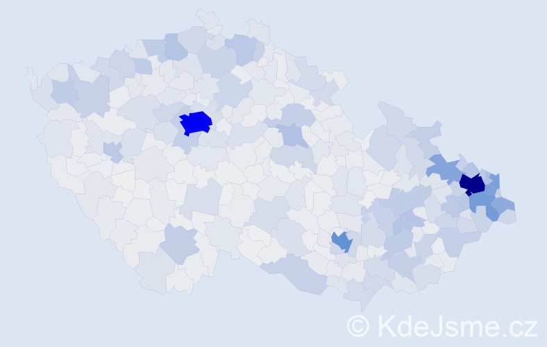 Jméno: 'René', počet výskytů 9353 v celé ČR