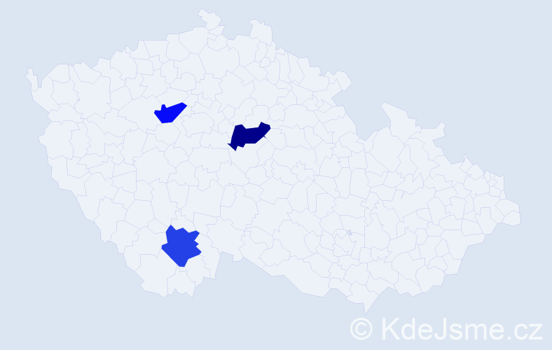 Jméno: 'Pavel Filip', počet výskytů 3 v celé ČR