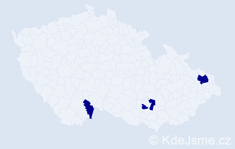 Jméno: 'Quang Luc', počet výskytů 3 v celé ČR