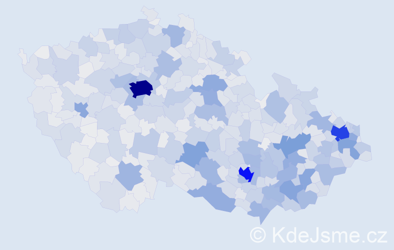 Jméno: 'Libor', počet výskytů 30464 v celé ČR