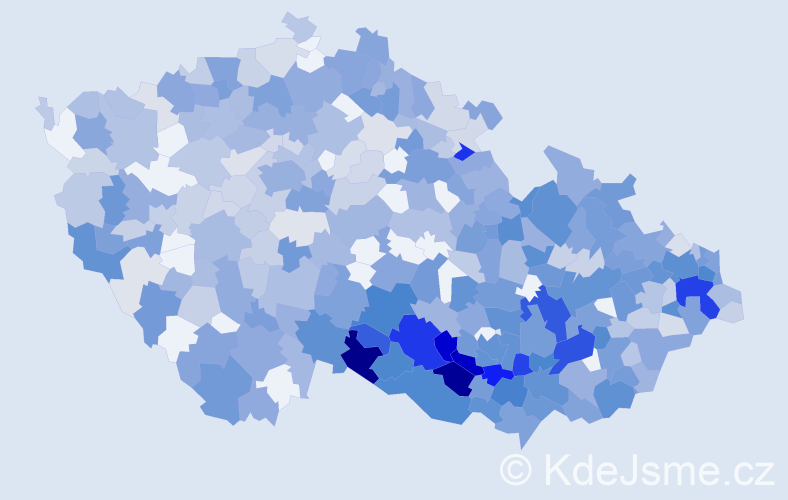 Jméno: 'Drahoslav', počet výskytů 1063 v celé ČR