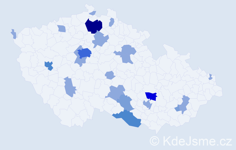 Jméno: 'Enkhtuya', počet výskytů 42 v celé ČR