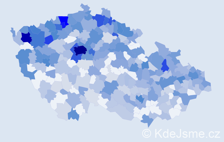 Jméno: 'Marianna', počet výskytů 1031 v celé ČR