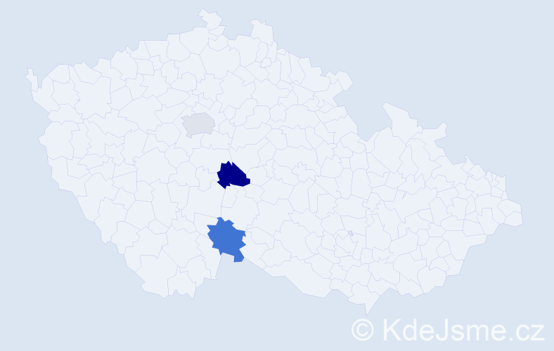 Jméno: 'Dac Thanh', počet výskytů 3 v celé ČR