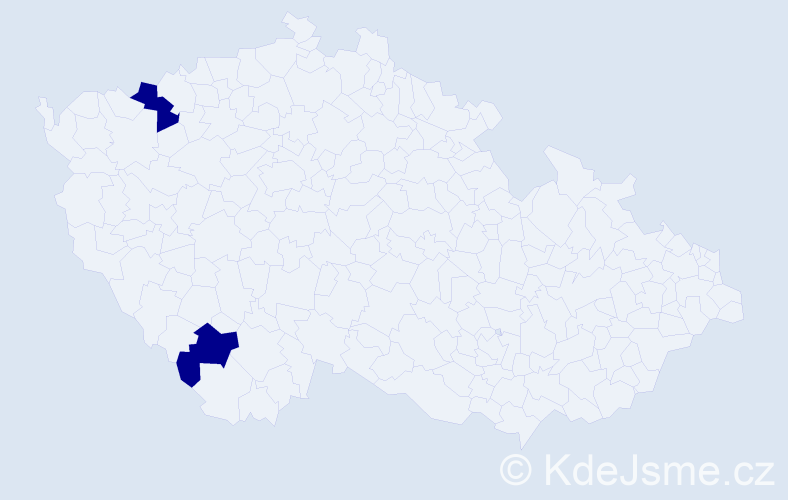Jméno: 'Phuong Minh', počet výskytů 2 v celé ČR