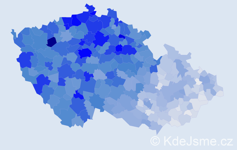 Jméno: 'Květa', počet výskytů 7724 v celé ČR