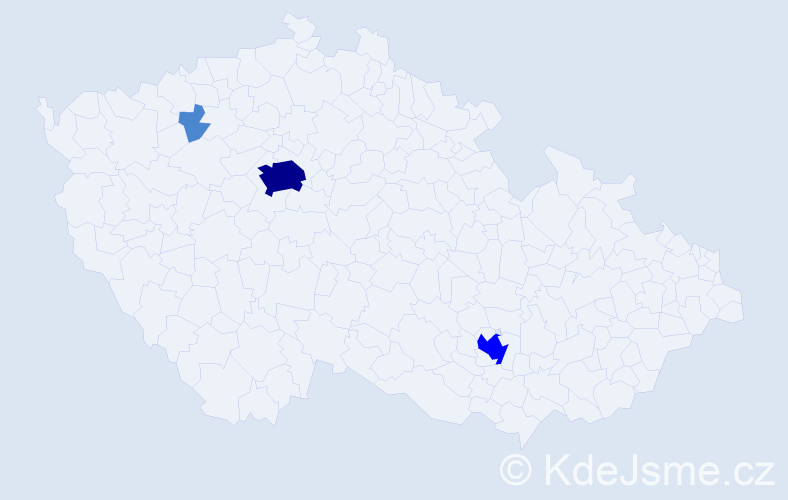 Jméno: 'Anna Grace', počet výskytů 6 v celé ČR