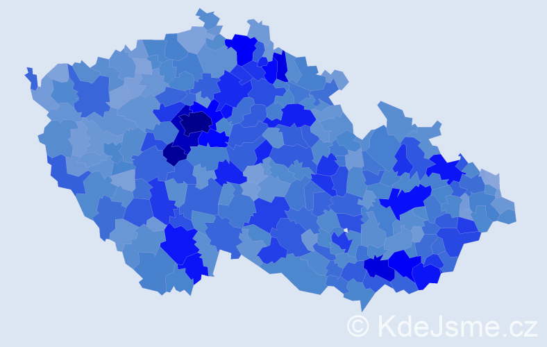 Jméno: 'Štěpán', počet výskytů 22273 v celé ČR