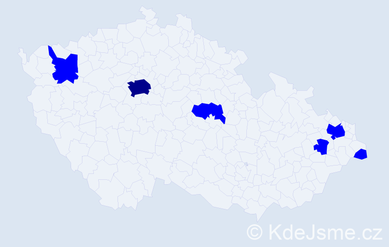 Jméno: 'Filip Marek', počet výskytů 7 v celé ČR