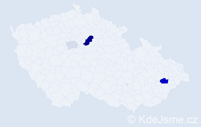Jméno: 'Alexander Nicholas', počet výskytů 3 v celé ČR