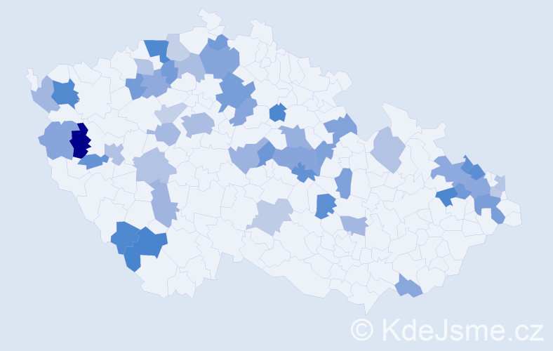 Jméno: 'Ingrida', počet výskytů 80 v celé ČR
