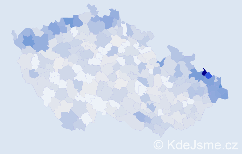 Jméno: 'Brigita', počet výskytů 1406 v celé ČR