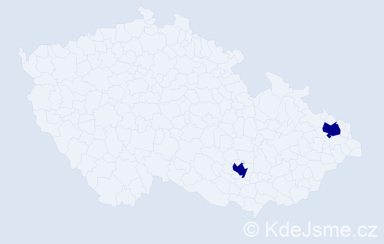 Jméno: 'Patrik Peter', počet výskytů 2 v celé ČR