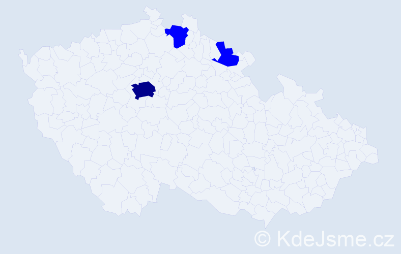 Jméno: 'Quang Ngoc', počet výskytů 4 v celé ČR