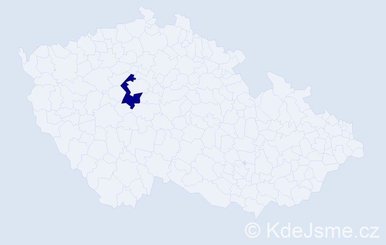 Jméno: 'Tunc', počet výskytů 1 v celé ČR