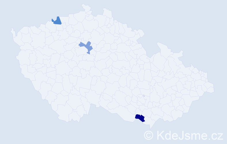 Jméno: 'Ivan Nikolov', počet výskytů 3 v celé ČR
