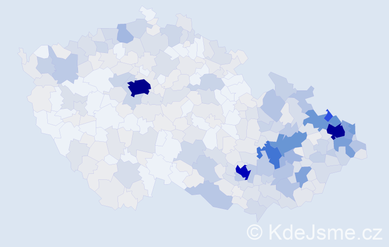 Jméno: 'Leo', počet výskytů 1458 v celé ČR