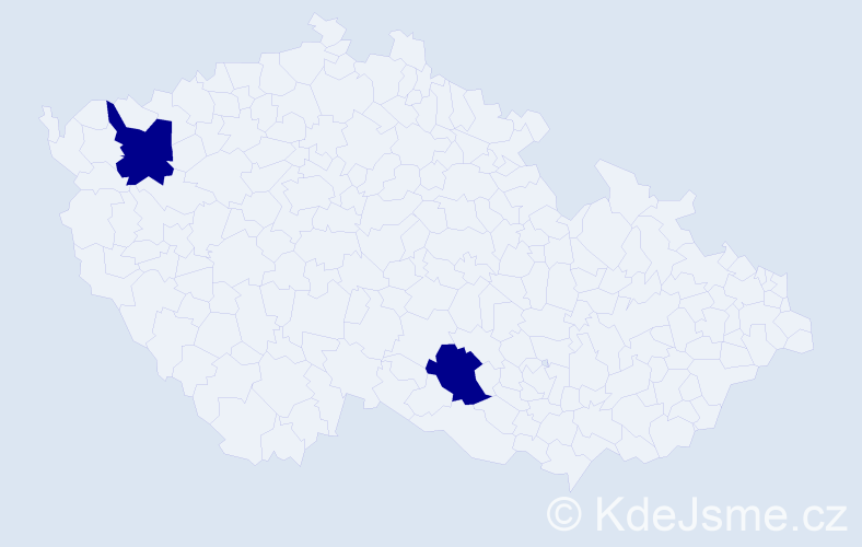 Jméno: 'Viktor Alexejevič', počet výskytů 2 v celé ČR