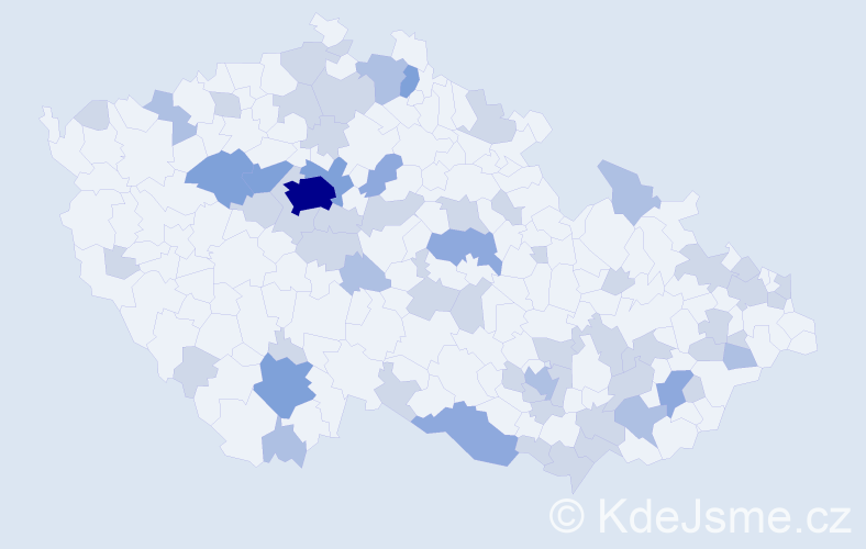 Jméno: 'Bianka', počet výskytů 106 v celé ČR