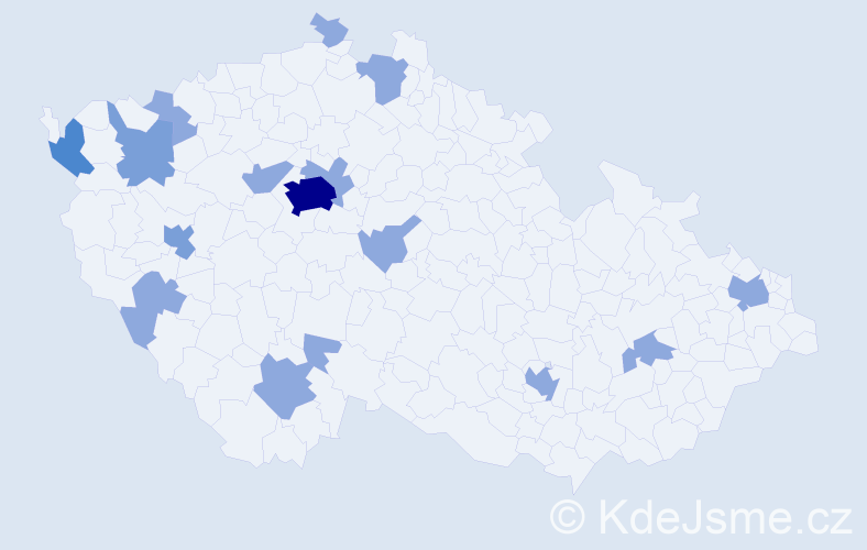 Jméno: 'Duy Khanh', počet výskytů 26 v celé ČR
