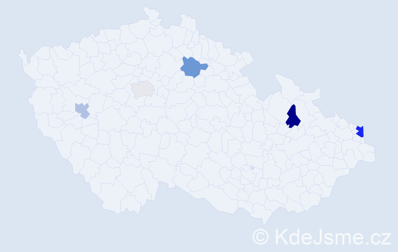 Jméno: 'Piotr Roman', počet výskytů 7 v celé ČR