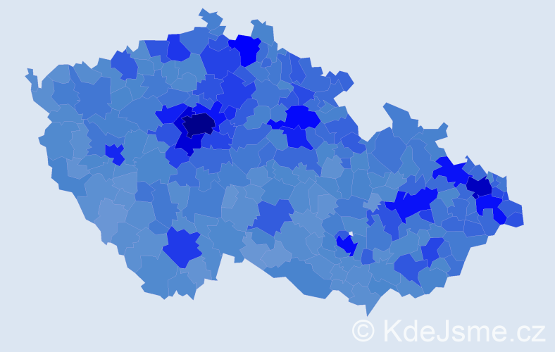 Jméno: 'Jakub', počet výskytů 93976 v celé ČR