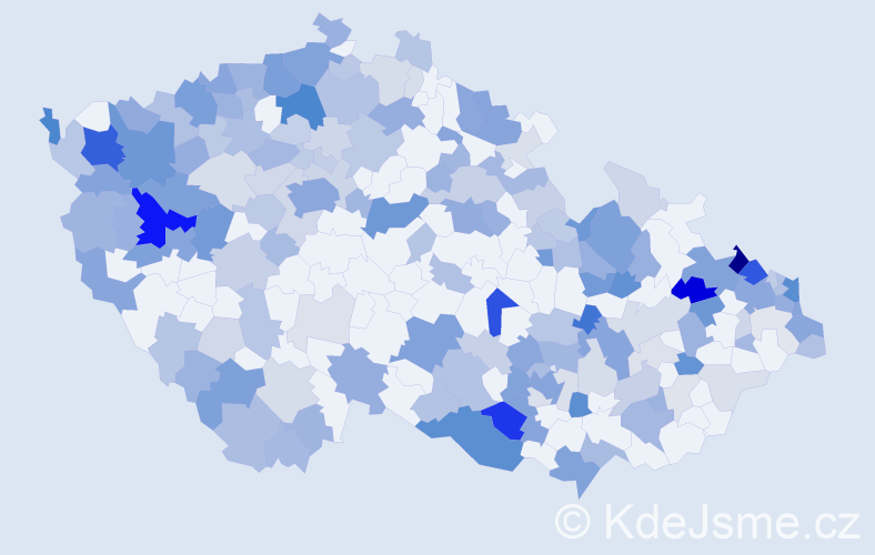 Jméno: 'Arnoštka', počet výskytů 447 v celé ČR