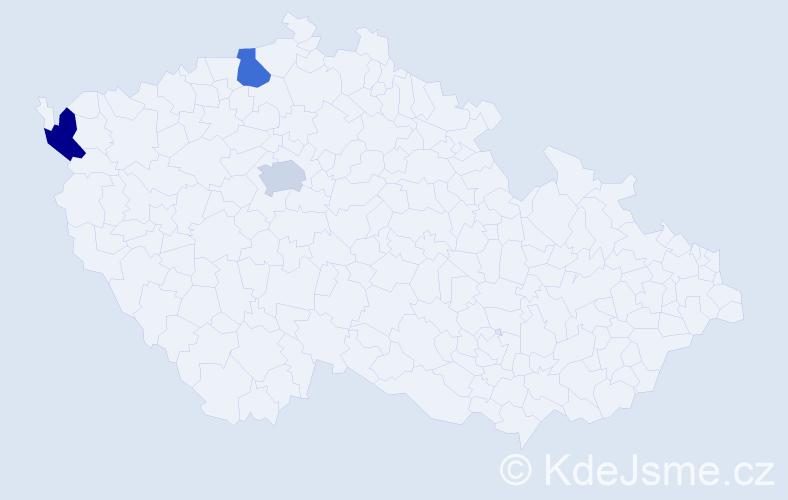 Jméno: 'Xuan Dat', počet výskytů 3 v celé ČR