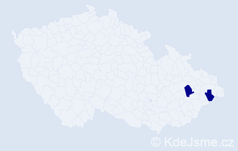 Jméno: 'Dominik Tomáš', počet výskytů 2 v celé ČR