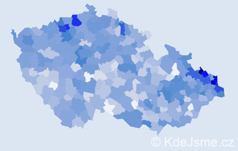 Jméno: 'Klaudie', počet výskytů 2026 v celé ČR