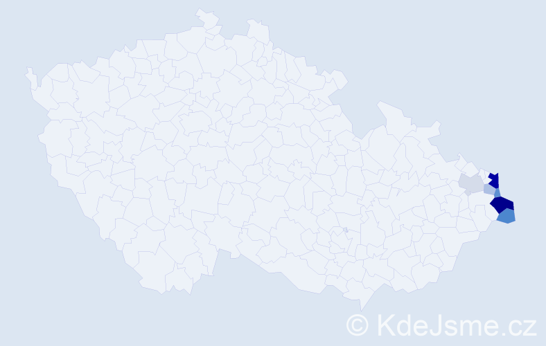 Jméno: 'Zbigněv', počet výskytů 15 v celé ČR