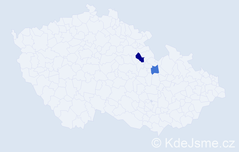 Jméno: 'Adam Marián', počet výskytů 3 v celé ČR